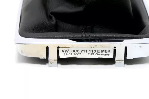 VW Passat 3C 6-Gang Schaltknauf Schaltsack Schaltung Schaltknüppel original (146854)