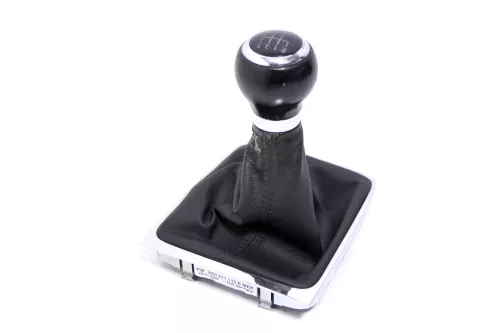 VW Passat 3C 6-Gang Schaltknauf Schaltsack Schaltung Schaltknüppel original  (146854)
