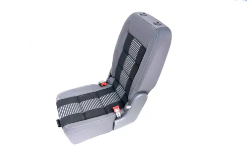 VW Touran Sitz hinten mitte mittig (1. Reihe) Rücksitz anthrazit schwarz United (147036)
