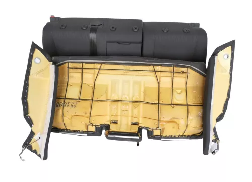 Audi A4 B6 B7 8E Limousine Sitz Rückbank Rücksitzbank hinten schwarz soul (147077)