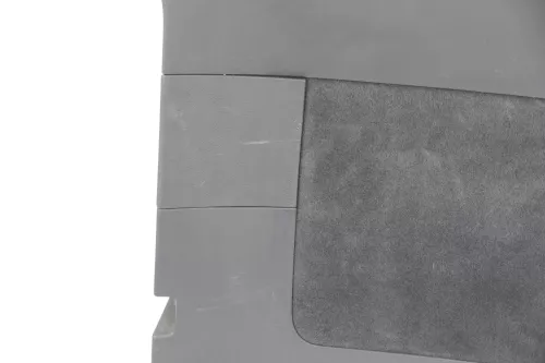 VW Sharan 7M Abdeckung Verkleidung Kofferraum hinten Heckklappe Deckel schwarz (147437)