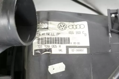 VW T4 Gebläsekasten Heizung Gebläse Lüfter Kasten vorne Wärmetauscher Klimatroni (147977)