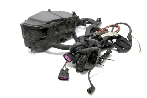 Audi Q7 4L Kabelbaum im Motorraum 4L1971072BL Sicherungskasten