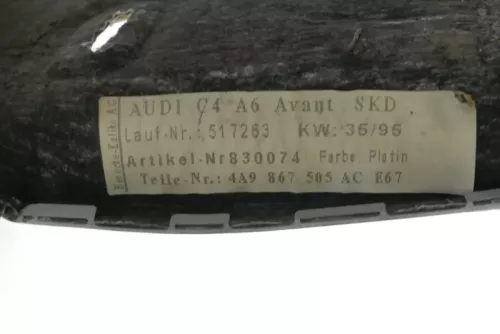 Audi A6 4A Avant Kombi Himmel Innenraum Decke Dachhimmel Dach oben (148179)