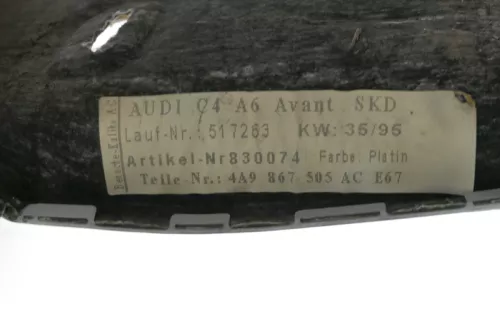 Audi A6 4A Limousine  Himmel Innenraum Decke Dachhimmel Dach oben (148179)