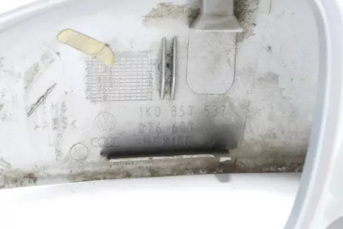 VW Golf 5 1K Spiegel vorne links Außenspiegel silber nur Kappe Abdeckung (148211)