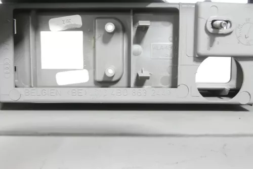 Audi A6 4B Mitteltunnel hinten Verkleidung um Handbremse grau swing Lüftungsdüse (148267)