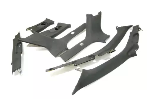 A4 8E B6 A+B+C-Säulen Verkleidung schwarz Abdeckung Verkleidungen