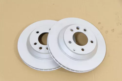 2x Audi Q7 4L Bremsscheibe Bremsscheiben hinten links + rechts Zimmermann
