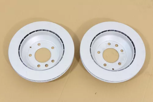 2x Audi Q7 4L Bremsscheibe Bremsscheiben hinten links + rechts Zimmermann (148430)