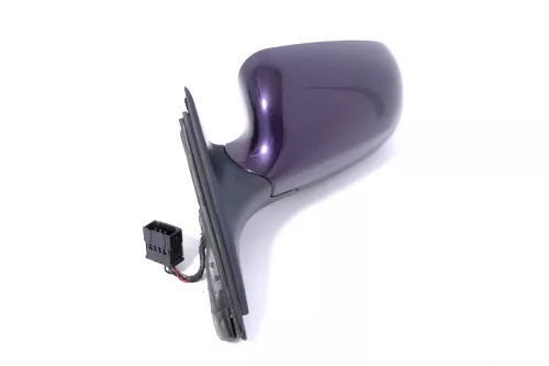 Audi A3 8L elektrischer Spiegel Außenspiegel links lila merlin +Glas - Facelift (148533)