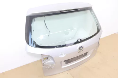 VW Golf Plus 5M Heckklappe hinten Kofferraumklappe Scheibe silber LA7W - ROST (148567)