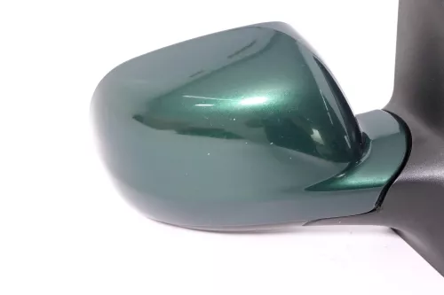 VW Golf 4 Bora manueller Spiegel rechts Außenspiegel grün LC6M + Glas (148776)
