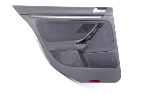 1x Golf 5 Limousine Türverkleidung Verkleidung Tür hinten links 4/5-Türer schwar