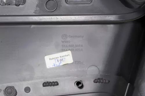 1x Golf 5 Limousine Türverkleidung Verkleidung Tür hinten links 4/5-Türer schwar (148810)