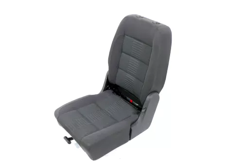 VW Touran Sitz hinten links (hinter Fahrersitz) Rücksitz anthrazit I Isofix  (148866)