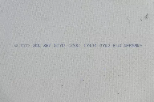 VW Caddy 2k Himmel Innenraum Decke Dachhimmel Dach oben grau hinten (148897)
