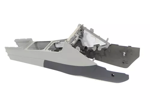 VW Passat 3C B6 Mitteltunnel Aschenbecher Verkleidung Abdeckung grau classicgrey (149016)