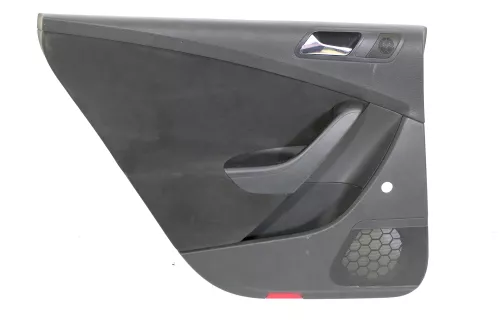 1x VW Passat 3C Variant Türverkleidung Verkleidung Tür hinten links schwarz (149028)