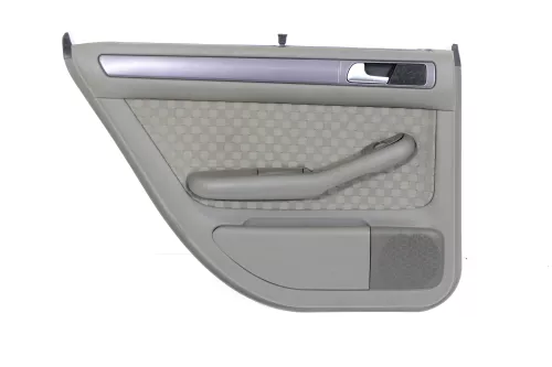 1x Audi A6 4B Türverkleidung Verkleidung Tür hinten links grau 