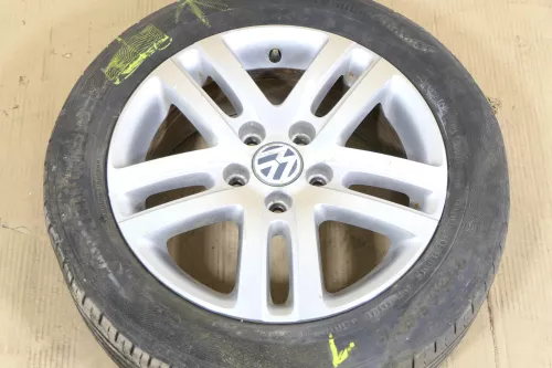 1x Felge Alufelge original VW Golf 5 Touran 6,5jx16H2 ET50 1K0601025AJ ALU  1