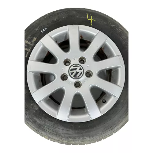1x Passat 3C Golf Alufelgen Felgen Felge 15 Zoll 1K0601025A 6,5Jx15 ET50 Misano (149234)