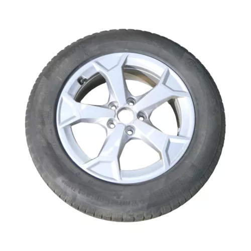 4x Audi Q3 Alufelgen 215/65R17 99H Winterreifen Reifen 3,5-4,5mm 83A071497-8Z8 (149620)