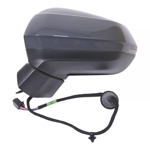 Q2 GA 81A Spiegel Außenspiegel links grau LX7M anklappbar elektrisch +Glas  