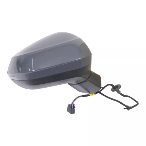 Q2 GA 81A Spiegel Außenspiegel rechts grau LX7M anklappbar elektrisch +Glas