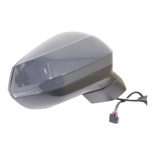 Q2 GA 81A Spiegel Außenspiegel rechts grau LX7M anklappbar elektrisch +Glas   (149753)