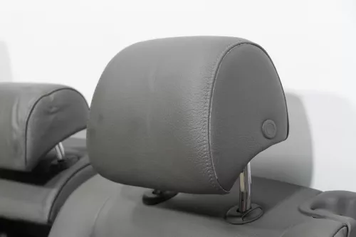 Audi A4 B6 8E Kopfstütze hinten links Leder grau (150039)