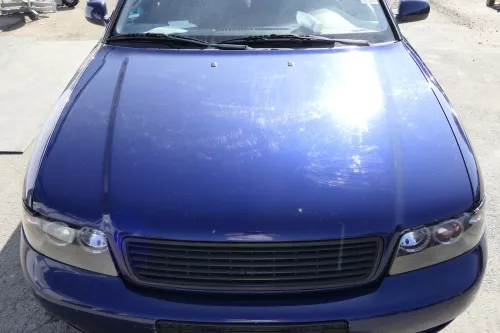 Audi A4 B5 Motorhaube Haube Klappe vorne blau LZ5K blau bis ca. Bj. 1999 (150209)