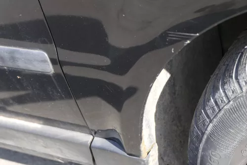 VW Passat 3B Kotflügel vorne rechts schwarz LC9Z metallic blackmagic (150260)