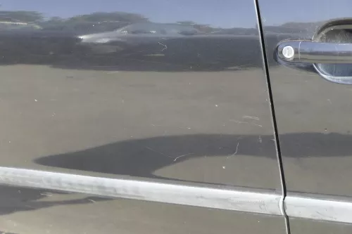 VW Passat 3B 3BG Kombi Variant Tür hinten rechts schwarz LC9Z metallic blackmagi (150262)