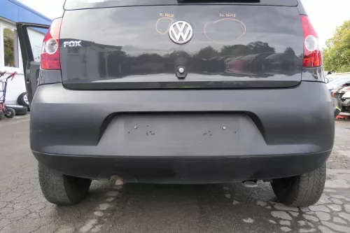 VW Fox 5Z Stoßstange hinten Stoßfänger schwarz matt