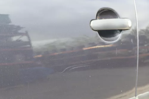 VW Golf 5 V 1K Tür vorne links Fahrertür 4/5-Türer blau LC5F nur TÜRBLATT  (150458)