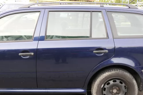 Skoda Octavia 1U5 Combi Kombi Variant Tür hinten links blau LF5U tiefseeblau (150631)