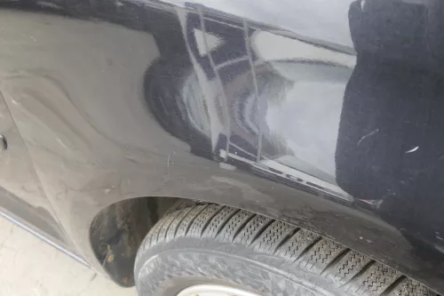 VW Touran 1T Kotflügel vorne rechts schwarz LC9Z metall 1T0821022A ca.2003-2006  (150683)