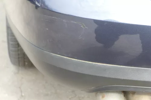 VW Passat 3C Kombi Stoßstange hinten Heckstoßstange Stoßfänger grau blau LC5F II (150867)