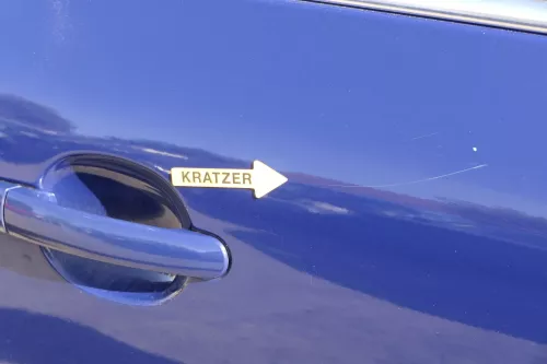 VW Passat 3B 3BG Kombi Limo Tür vorne rechts Beifahrertür blau LA5E ohneAnbaute (150893)