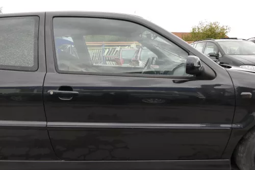 VW Polo 6N 6N2 Tür vorne rechts Beifahrertür 2/3-Türer schwarz LC9Z blackmagic
