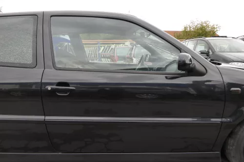 VW Polo 6N 6N2 Tür vorne rechts Beifahrertür 2/3-Türer schwarz LC9Z blackmagic (150933)