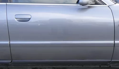 Audi A4 B5 Tür nur Türblatt vorne rechts grau LY7L - Facelift Tür