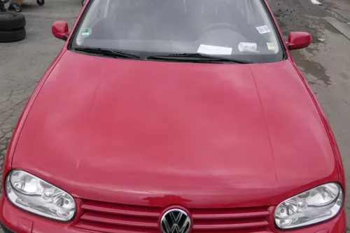 VW Golf 4 Motorhaube Haube Klappe vorne rot LY3D (151273)
