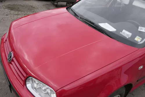 VW Golf 4 Motorhaube Haube Klappe vorne rot LY3D (151273)