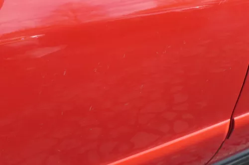 Audi A4 B5 Tür nur Türblatt hinten rechts rot LY3H - Facelift (151359)