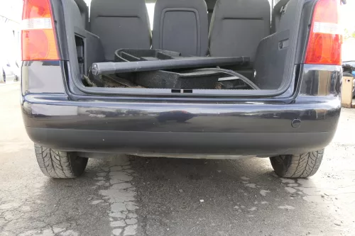 VW Touran 1T Stoßstange hinten Heckstoßstange schwarz LC9Z blackmagic