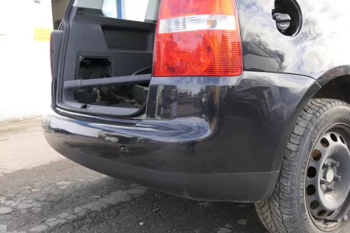 VW Touran 1T Stoßstange hinten Heckstoßstange schwarz LC9Z blackmagic (151477)