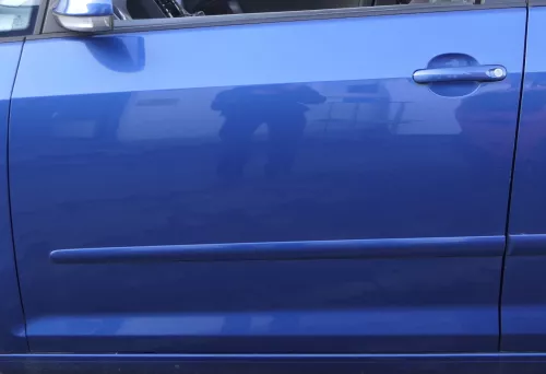 VW Golf Plus 5M Türblatt Tür vorne links Fahrertür blau LA5K - nur Türblatt (151499)
