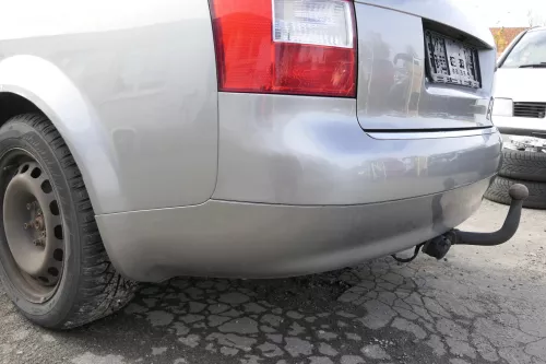 Audi A4 8E B6 Kombi Avant Stoßstange hinten mit Spoiler grau LY7Q (151539)